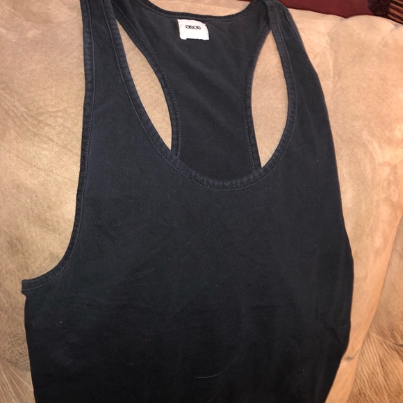 Asos Black razor back tank - Picture 2 of 4